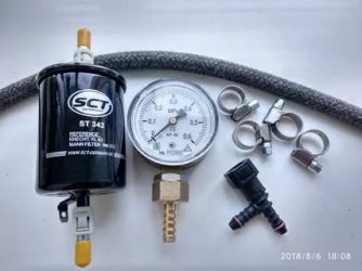 Чем измерить давление в топливной рампе?