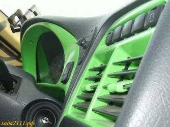 Чем покрасить пластик в машине?