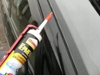 Чем приклеить резину к стеклу авто?