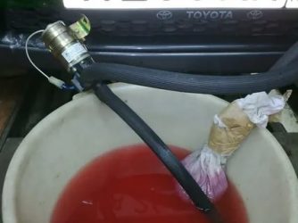 Чем промыть радиатор печки автомобиля?