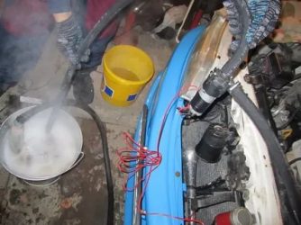 Чем промыть радиатор печки автомобиля?