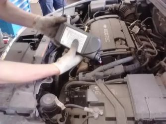 Chevrolet cruze замена масла в АКПП