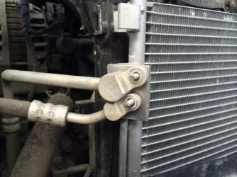 Что находится в радиаторе кондиционера автомобиля?