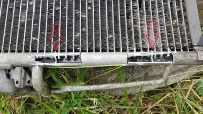 Что находится в радиаторе кондиционера автомобиля?