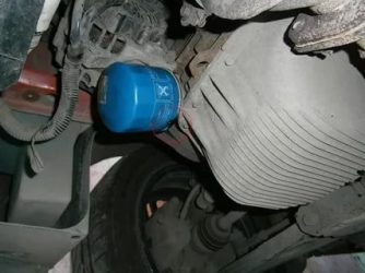 Где находится масляный фильтр на хендай гетц?