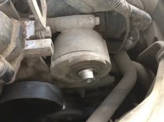 Гудит ролик натяжителя ремня генератора