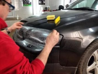 Как клеить пленку на авто своими руками?
