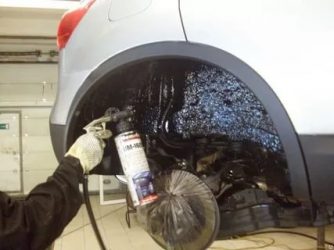 Как обработать автомобиль антикором своими руками?