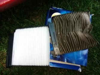 Как почистить салонный фильтр автомобиля ниссан?