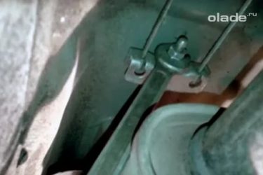 Как подтянуть ручник на Лада гранта?