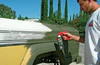 Как покрасить машину с баллончика своими руками?