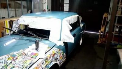 Как покрасить машину с баллончика своими руками?