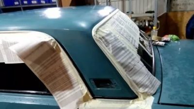 Как покрасить машину с баллончика своими руками?