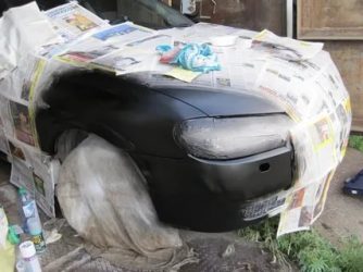 Как покрасить машину с баллончика своими руками?