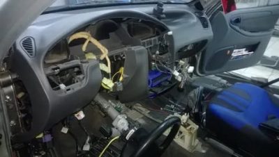 Как поменять радиатор печки на шевроле ланос?