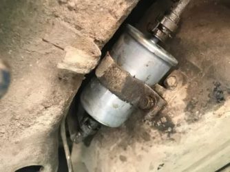 Как поменять топливный фильтр на калине 2?