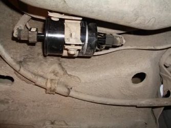 Как поменять топливный фильтр на калине 2?