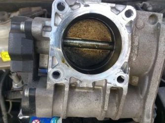 Как промыть дроссельную заслонку на калине?