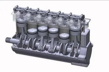 Как работает 4 цилиндровый двигатель?