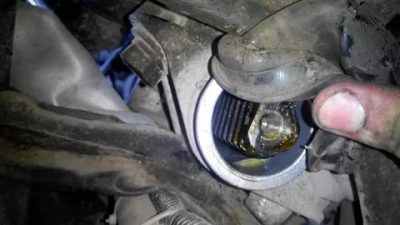 Как смазать рулевую рейку на гранте?