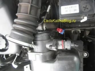 Как снять адсорбер на калине?