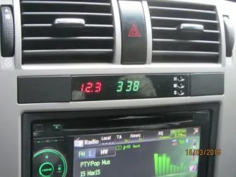 Как снять часы на шевроле лачетти седан?