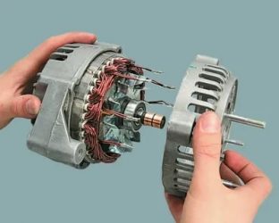 Как снять крышку генератора на калине?