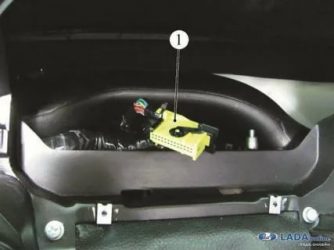 Как снять щиток приборов на калине?