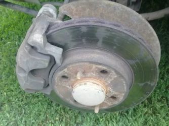 Как снять тормозной диск Лада гранта?