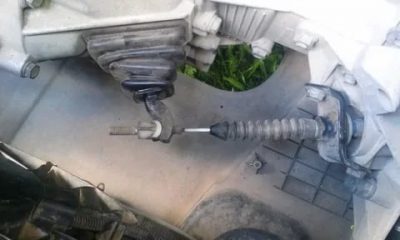 Как снять тросик сцепления на гранте?