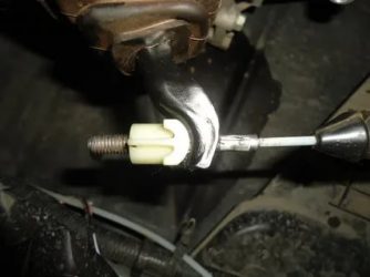 Как снять тросик сцепления на гранте?