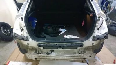 Как снять задний бампер на шевроле круз?