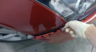 Как снять задний бампер на шевроле круз?