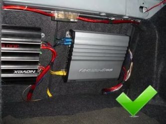 Как установить усилитель в машину своими руками?