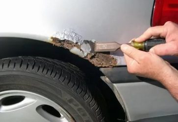 Как устранить ржавчину на авто?