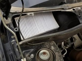 Как заменить фильтр салона Лада гранта?