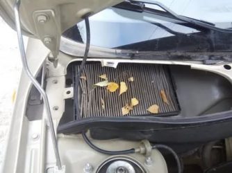 Как заменить фильтр салона Лада гранта?