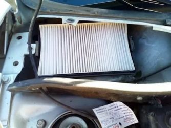 Как заменить фильтр салона Лада гранта?