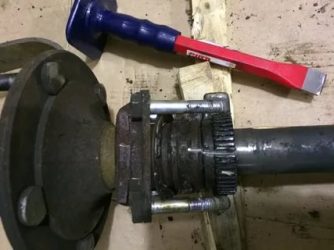 Как заменить подшипник на полуоси нива шевроле?