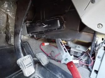 Как заменить радиатор отопителя на калине?