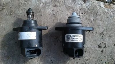 Как заменить регулятор холостого хода на калине?