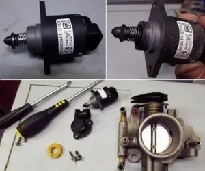 Как заменить регулятор холостого хода на калине?