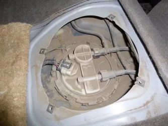 Как заменить топливный насос на калине?