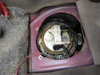 Как заменить топливный насос на калине?