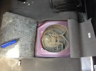 Как заменить топливный насос на калине?