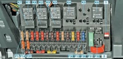 Какой предохранитель отвечает за сигнал на приоре?