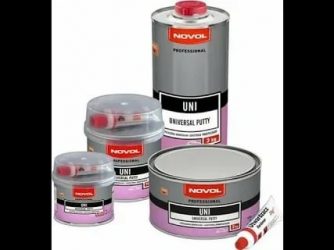 Какую шпатлевку выбрать для автомобиля?