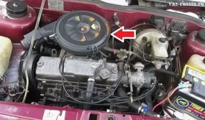 Карбюратор где находится в машине?