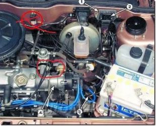 Карбюратор где находится в машине?