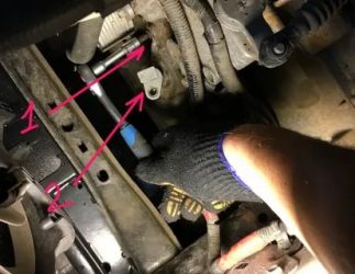 Мазда СХ 5 где находится щуп АКПП?